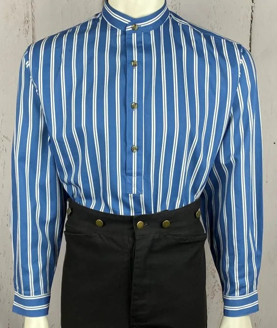 Blå Randig Pioneer Shirt