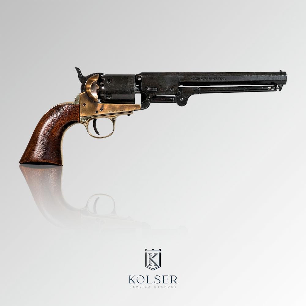 Colt Navy 1851 Black-Brass Replika