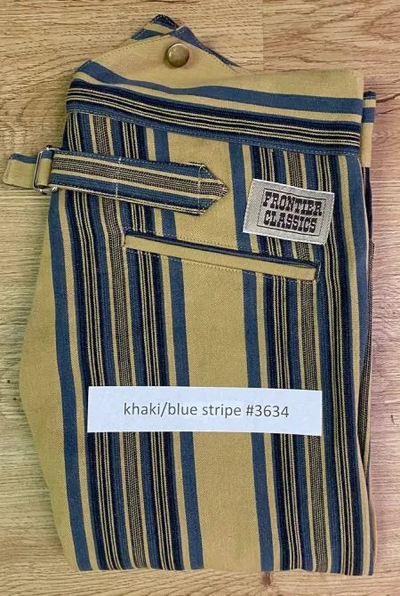Khaki/Blue "Drifter" byxor