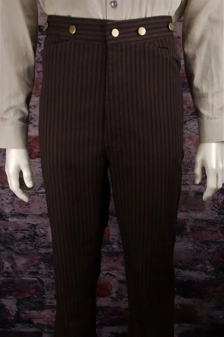 Brun randiga byxor "Outlaw"