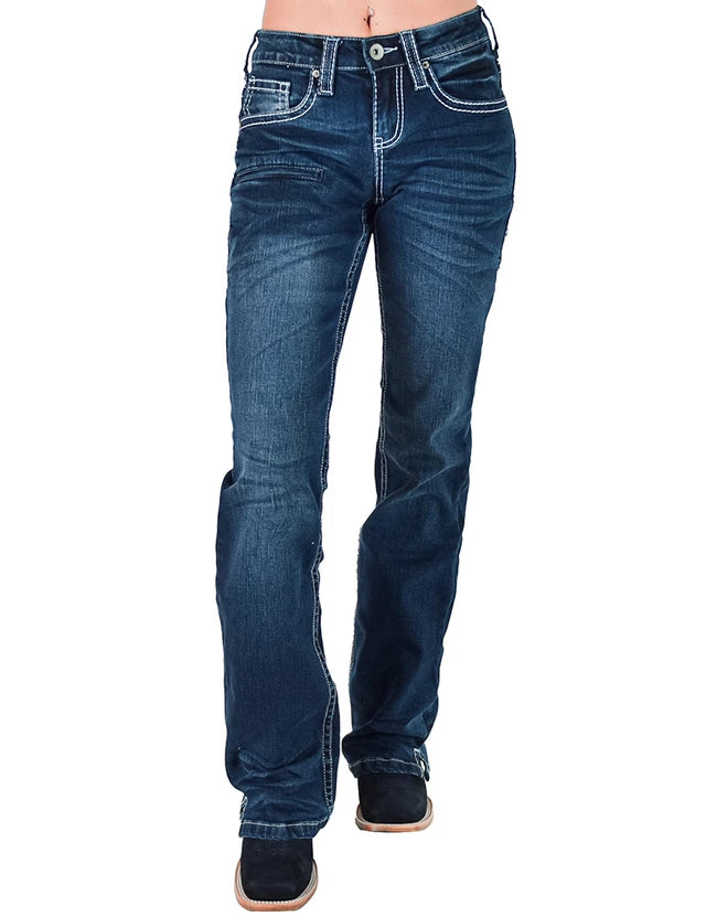 Boot Stitch White