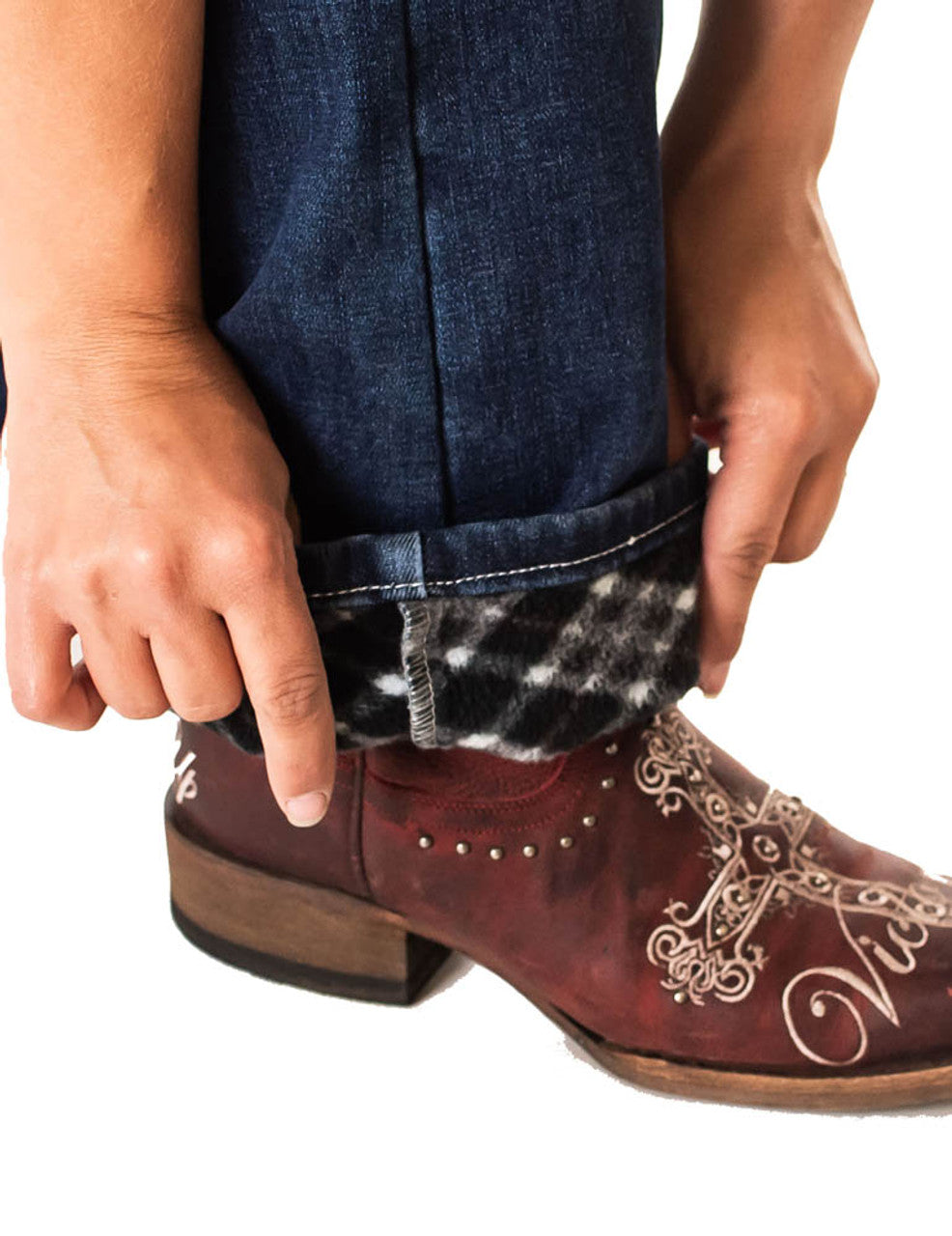 Double Down Flannel Jeans
