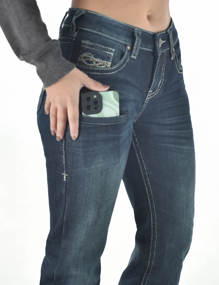 DFMI Dark Flannel Jeans