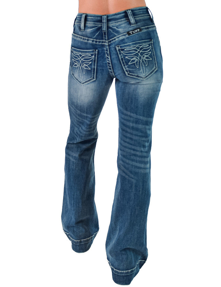 Swirl BootStitch Trousers
