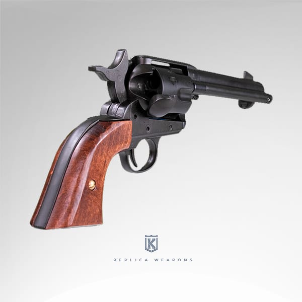 REPLICA COLT 45 FAST DRAW 4.75" REVOLVER  1873 Svart med trägrepp