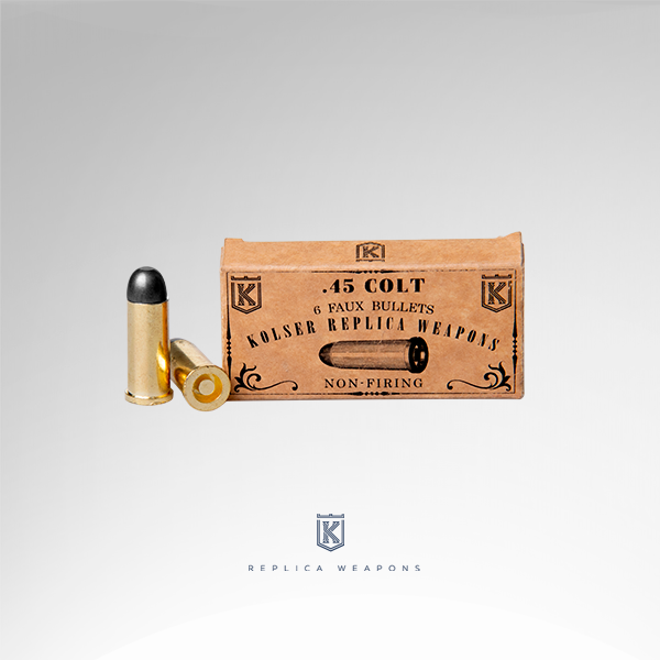 Ask med replika patroner 45 Colt 6st