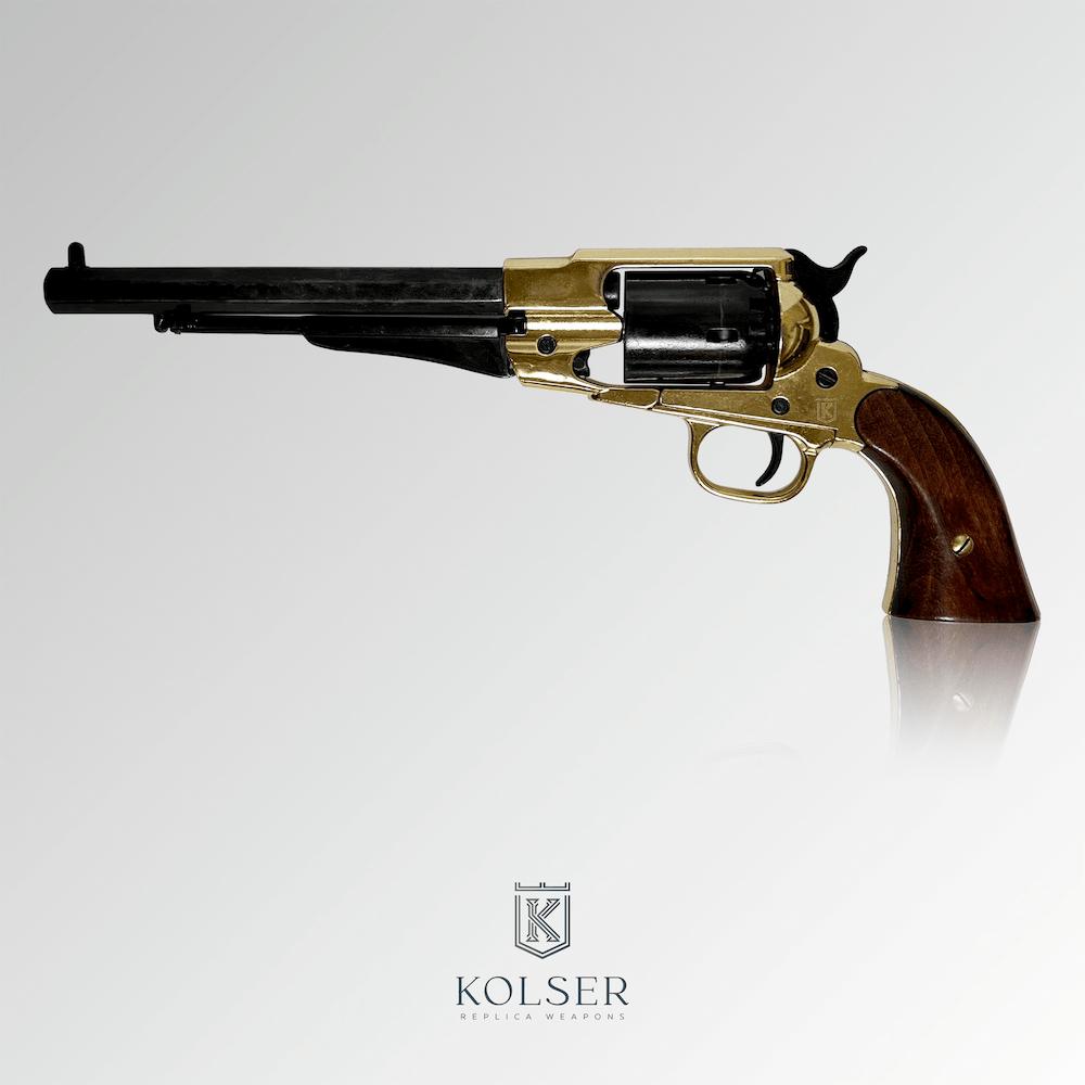 Remington Replika 1858 Black-Brass Percussion