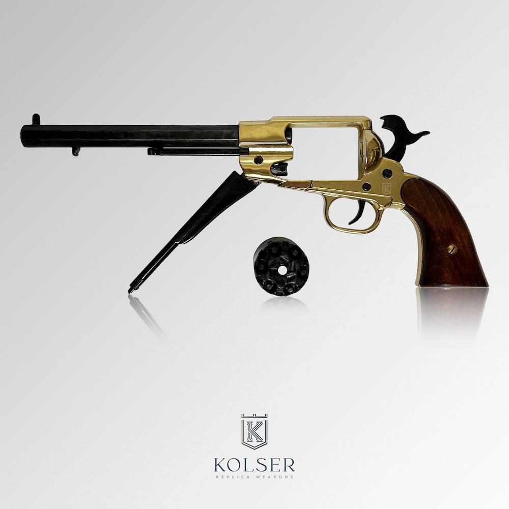 Remington Replika 1858 Black-Brass Percussion