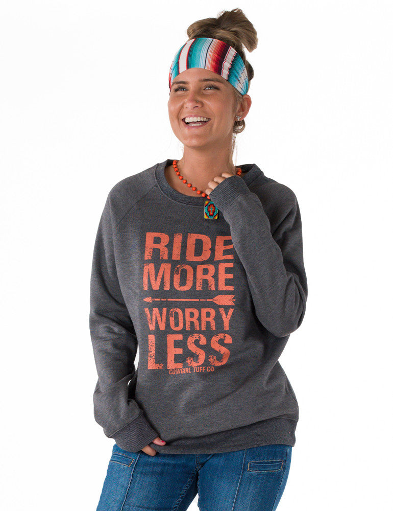 Cowgirl tuff Sweatshirt